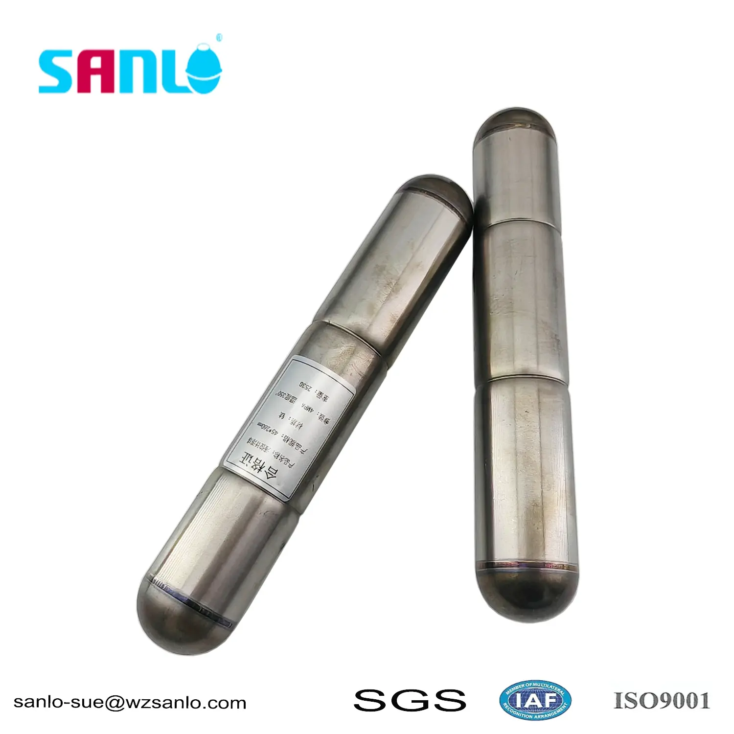 Boule flottante en métal titane 45*260