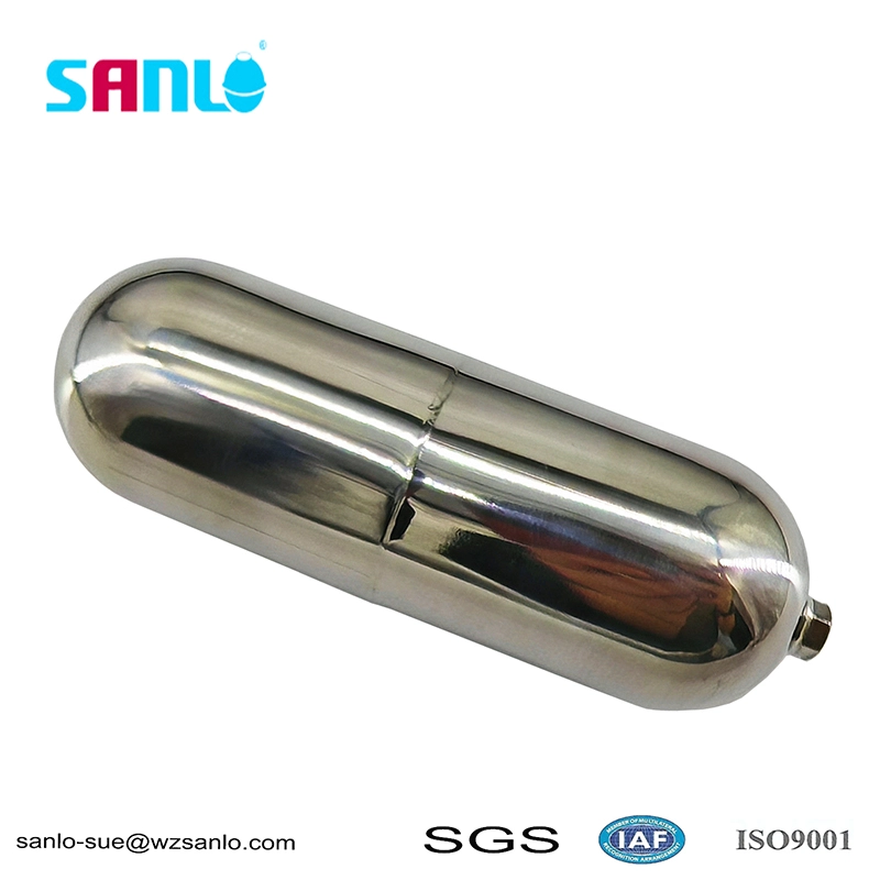Boule flottante en acier SUS316L 50*150 avec M6